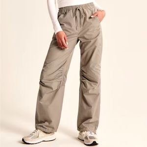 SOLD abercrombie utility parachute pant